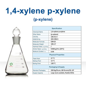 1,4-Xylène CAS 106-42-3, matière première chimique pour la synthèse organique, approvisionnement direct usine - Product Image 2