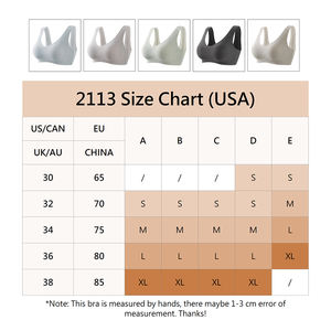 حمالة صدر لاسلكية قابلة للتنفس مقاس <span class=keywords><strong>M</strong></span> L XL XXL 3XL ، حمالة صدر نسائية مع حمالات صدر ثابتة للبيع بالجملة - Product Image 4