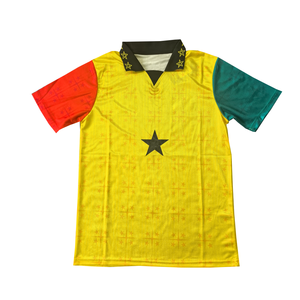 Maillots <span class=keywords><strong>de</strong></span> football <span class=keywords><strong>de</strong></span> l'équipe nationale du Ghana 2026 personnalisables avec noms et numéros, kit d'été respirant, anti-bactérien, séchage rapide, caractéristiques Essien - Product Image 2
