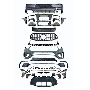 2024 vendre beaucoup de <span class=keywords><strong>prix</strong></span> préférentiel pour <span class=keywords><strong>Mercedes</strong></span> Benz C254 <span class=keywords><strong>GLC</strong></span> coupé mise à niveau GLC63 <span class=keywords><strong>AMG</strong></span> coupé kit de carrosserie becquet de calandre - Product Image 5
