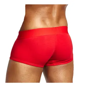 Slipje Transparante Erotische Luxe Korte Compressie Sheer Boxer Briefs Mannen Sexy Ondergoed