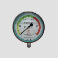 0-1 MPa 150mm Panel Mount Digital Hydraulic Tube Furnace Boiler Pressure Gauge