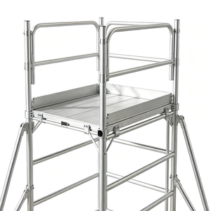 Torre di Ponteggio in Alluminio Multifunzionale Economica Cinese, Ponteggio Mobile in Alluminio per Costruzioni Edili - Product Image 3