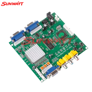 Convertisseur CGA VGA RGB de haute qualité GBS-8220 V3.0 Carte de conversion vidéo CGA vers VGA (connexion de sortie 2VGA) - Product Image 4