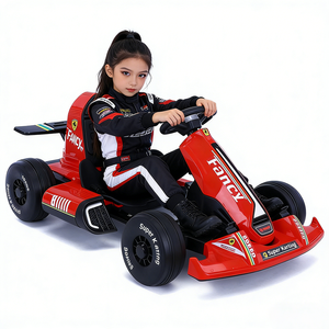 <span class=keywords><strong>Go</strong></span> Kart Eléctrico de 12V para Niños con Control Remoto para Padres, Auto de Doble Motor para Niños de 6 a 12 Años, Vehículo de Juguete para Exteriores con Certificación CE - Product Image 1