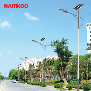 Iluminación de calles LED de aluminio, farola solar LED de 500 vatios - Product Image 1