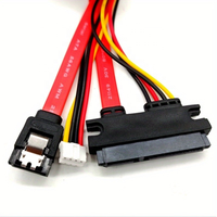 7 + 15 Pin SATA a Mini PH2.0 4Pin + SATA Clip adattatore in rame puro materiale per unità ottica da 5.25 pollici uso del disco rigido del Computer