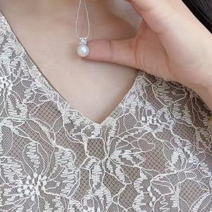 Collar de Perlas Naturales Color Champán Dorado de 4-5 mm, Estilo Lujoso y Versátil, Nuevo Producto para Agentes de Moda - Product Image 4