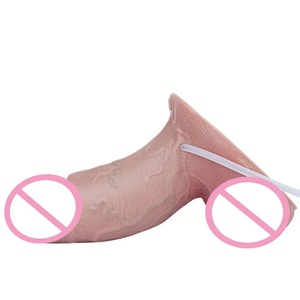 FAAK Inflatable Ejaculation <b>Dildo</b> Silicone Realistic Penis Fantasy Wholesale Female Masturbator Squirting <b>Dildo</b> Adult Sex Toys - Product Image 6