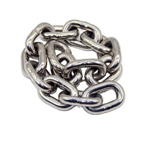 Giá bán buôn thả giả mạo 316 304 chuỗi Thép không gỉ Đức <span class=keywords><strong>DIN</strong></span> 766 hàn liên kết chuỗi - Product Image 1