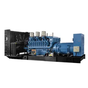 Precio generador diesel 2500kw generador de electricidad 3125kva MTU 20V4000G83S generador de 2,5 mw