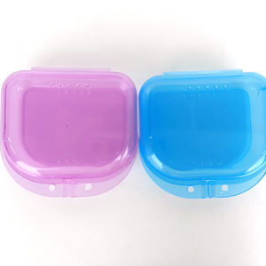 Dental <b>Retainer</b> <b>Case</b> With Holes Orthodontic Care Storage Box For Teeth Aligners And Braces Protection - Product Image 3