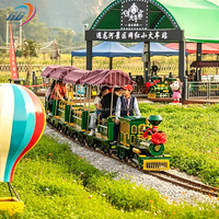 Vente directe usine : Grand train touristique extérieur pour le transport de passagers dans les parcs d'attractions