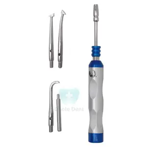 Pistola de extracción de corona automática Dental, instrumentos quirúrgicos ajustables con 4 puntos acoplables