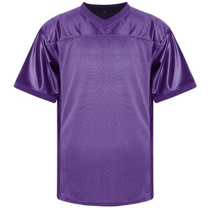 YOUNGSON Manufacturers Wholesale Polyester Plain Football Shirt Mesh <b>Blank</b> Men Youth Training Practice Jersey American Football - Product Image 1
