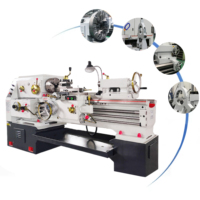 Haute précision 1.5m mètre lit Horizontal manuel tour à métaux Machine nouveau tour d'établi personnalisé fabricant de Chine moteur