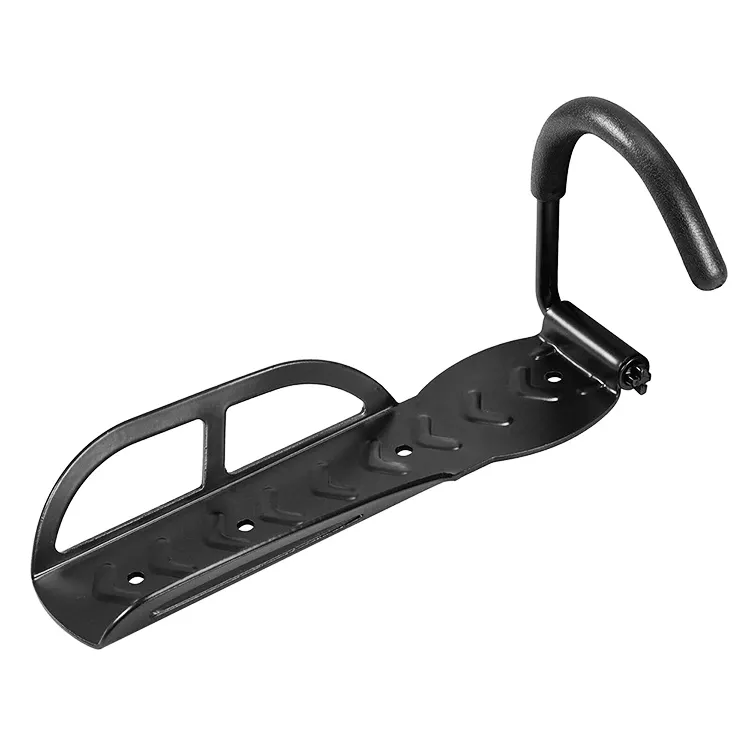 Customized bicycle accessories bike hook or Black Iron Bicycle Wall Rack