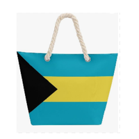 Haute qualité en nylon imprimé personnalisé drapeau des Bahamas Gym sport sac en toile sac à bandoulière