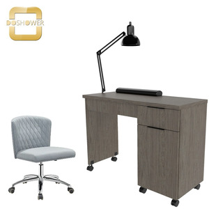 Makeup Manicure Furniture Set Nail Table of home <span class=keywords><strong>spa</strong></span> beauty salon nail desk with UV Gel salon manicure table - Product Image 1