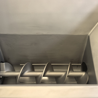 Broyeur de viande congelée et fraîche commercial JR-120, machine industrielle de traitement de la viande, acier inoxydable 304, 1t/h pour boucher
