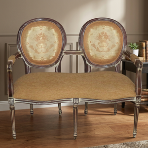 Antique Reproduction Bench French Style Louise <b>Chair</b> European Home Furniture - Product Image 2