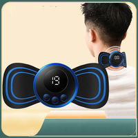 Masajeador Corporal Electrónico Portátil Shifx con Parche de PU, Control Manual con Cable, Dispositivo de Masaje con Ventosas para Cuello