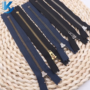 Cremallera metálica YKK original de alta calidad para vaqueros, 3YG 4YG, 15 12 18cm, venta al por mayor - Product Image 3
