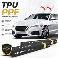 Film de protection haute brillance pour carrosserie de voiture, rouleau de film PPF 7,5 mil, anti-jaunissement, film TPU, taille personnalisée, amovible, sans bulles
