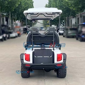 Carrito de Golf Eléctrico Blanco de 6 Plazas con Diseño Elegante, Batería de Litio, Homologado para Calle y Todoterreno, Precio de Fábrica, Personalizable - Product Image 6