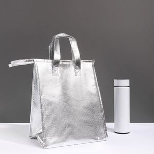 Bolsa enfriadora de pasteles portátil simple, bolsa térmica desechable, bolsa térmica insultada, bolsa enfriadora plegable plana con bolsa enfriadora plegable - Product Image 3
