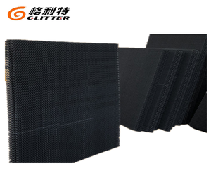 Gewächshaus kunststoff verdunstungs <span class=keywords><strong>cooling</strong></span> <span class=keywords><strong>pad</strong></span> schwarz farbe für tierhaltung - Product Image 5