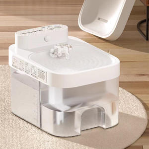 Dispensador de Agua Automático de Gran Capacidad 3L con Control por Aplicación, para Perros y Animales Pequeños, Uso en Interiores, Separación de Aguas Residuales - Product Image 5