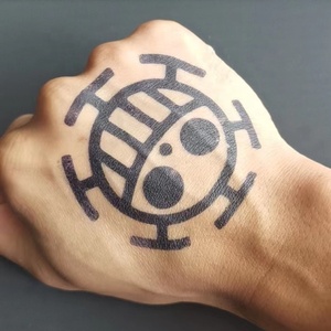 Etiqueta engomada temporal del tatuaje del jugo de hierbas fresco azul de Gardenia de larga duración diseño semipermanente impermeable que dura 15 días - Product Image 3