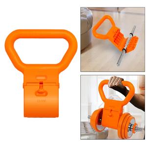 Kettlebell portatile in ferro e acciaio con impugnatura in gomma per palestra Indoor e Outdoor Fitness uomo e donna strumento Fitness - Product Image 5