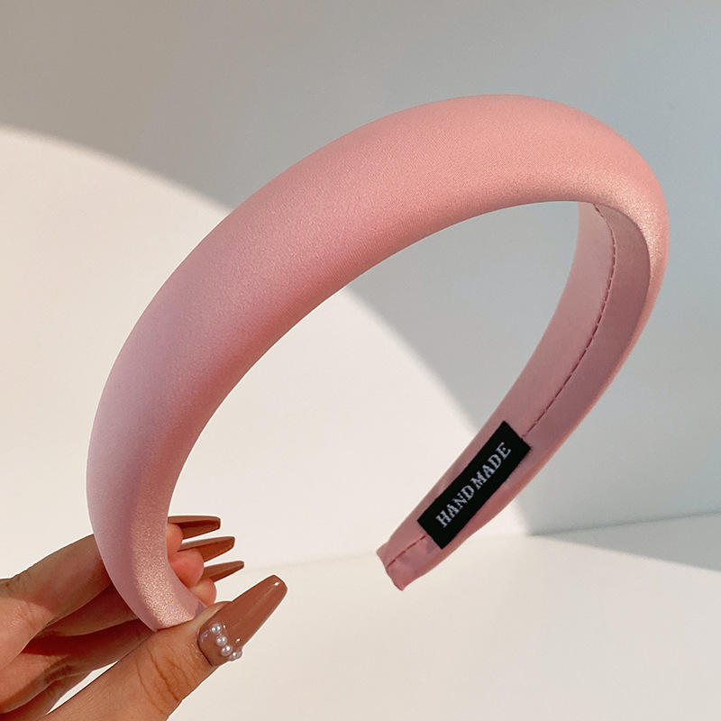 5 Korean Pink Sponge Hairband