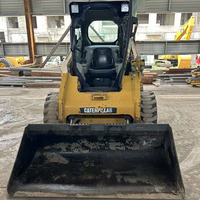 Chargeuse compacte sur pneus CAT246C d'occasion, haute qualité, prix bas. Chargeuses compactes sur pneus miniatures CAT246D, 246C, 272D, 262D d'occasion.