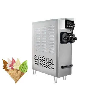 Small Ice Cream Rolls Machine Single Flavor Ice Cream Making Machine