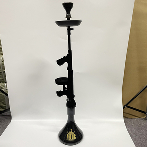 Usine en gros meilleur <span class=keywords><strong>prix</strong></span> de luxe fumer Shisha or <span class=keywords><strong>Ak</strong></span> <span class=keywords><strong>47</strong></span> narguilé - Product Image 2