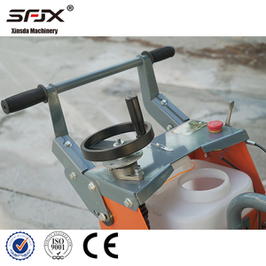 Coupe-béton électrique Xinsda Machinery 0-180 mm, design compact, machine de découpe de routes avec moteur et pompe à engrenages - Product Image 1