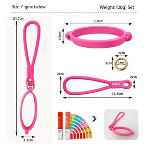 Correa Universal de Silicona para Botella de Agua, Funda Portátil con Asa de Transporte y Lazo para Llavero, para Gimnasio y Uso al Aire Libre - Product Image 2