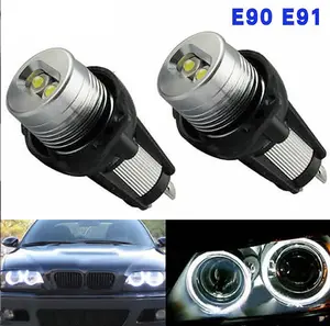적용 BMW E90 E91 10W 작업 빛/천사 눈 LED 안개 램프/여러 색상 장식 램프