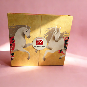 Caja de Embalaje para Chocolates Navideños con Inserto - Caja de Regalo Festiva para San Valentín, Eid y Año Nuevo (Capacidad para 12-25 Piezas) - Product Image 5