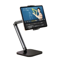 Support de tablette de bureau réglable FEIXIANG X69Pro en alliage d'aluminium et acier, pliable, pour iPad et iPhone