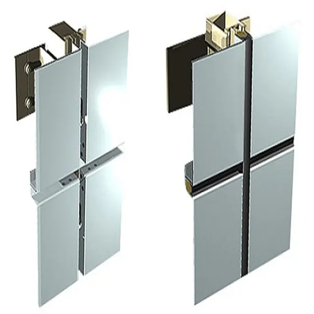eloxiertes Aluminiumblech PE und PVDF beschichtete Alucobond-Aluminium-Verbundplatten wandverkleidung Aluminiumfassade