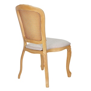 <span class=keywords><strong>Chaise</strong></span> de salle à manger <span class=keywords><strong>Louis</strong></span> en résine plastique avec dossier creux et coussin moelleux au design moderne pour mariage, banquet, hôtel, restaurant, événements - Product Image 2