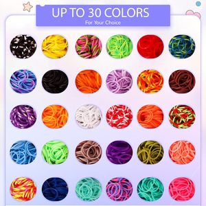 2500 elastici a telaio per braccialetto Kit fai da te arte e artigianato Mega Refill Kit creatività per ragazze regalo per migliorare - Product Image 2