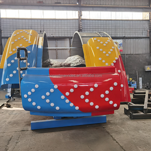 Manège mécanique pliable pour enfants, 24 places, Tagada Disco, sur remorque - Product Image 6