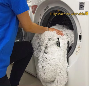 2-in-1 Convertible <strong>Pet</strong> <strong>Bed</strong> &amp; Blanket - Plush Arc-Shaped Sofa for Cats and Dogs, Reversible <strong>Cushion</strong> (Factory Wholesale) - Product Image 4