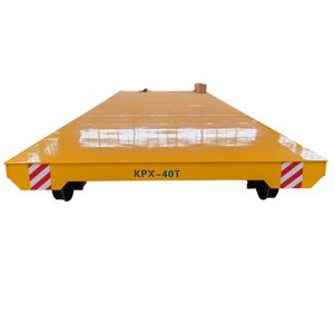 עומס כבד פלדה מטען שטוח העגלה תחבורה מיכל מופעל הרכבת מכונית חדש עבור מפעל ייצור - Product Image 2