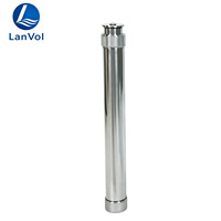 Buse de fontaine LanVol OEM en acier inoxydable 316, étanche IP68, pour jets d'eau, bassin extérieur, piscine, jardin